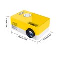 thumbnail image 3 of 1080P LED Projector Home Office Hotel Media Player Portable Mini Projector, 3 of 10