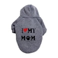 thumbnail image 2 of LSLJS Dogs Sweatshirt Pet Supplies Dog Clothes Fleece Cloth Mommy Pet Sweater Teddy Clothes Spring Fall Winter, Polyester Pet Sweatshirt, 2 of 6