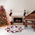 thumbnail image 4 of Bathroom Rugs, Snowflakes Rug Winter Snowflake Doormat Snowflake Welcome Mat Cute Christmas Decorative Non-Slip Washable Door Mats For Indoor Outdoor Entrance Home Bathroom, Bedroom Mats, 4 of 6