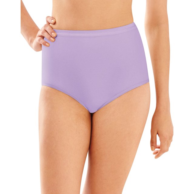 Bali Culotte en Coton Extensible Coupe Ajustée pour Femmes - Article à Succès, 9, Orchidée du Matin