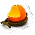 thumbnail image 3 of Parrot Bowl Bird Feeding Bowl Fruit Stable Flat Bottom Cage Rack Suitable For Pet Bird Parrot Cage Use, 3 of 5