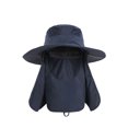 thumbnail image 1 of Maytalsory Waterproof Face Covering Sun Hat For Outdoor Activities Adjustable Hood navy blue, 1 of 6