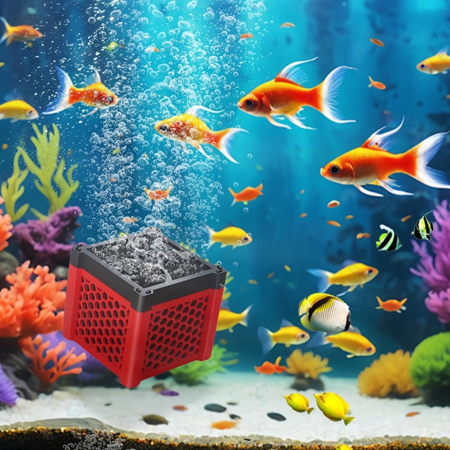 A Aquarium Water Filter Purification Activated Carbon Ultrafiltration Absorption Media For Fish Tank Cleaning Size A