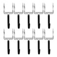 thumbnail image 4 of Hemoton 10pcs Heavy Duty Metal Hooks for Kitchen Bathroom Hangers and Drawer Towel Storage, 4 of 8