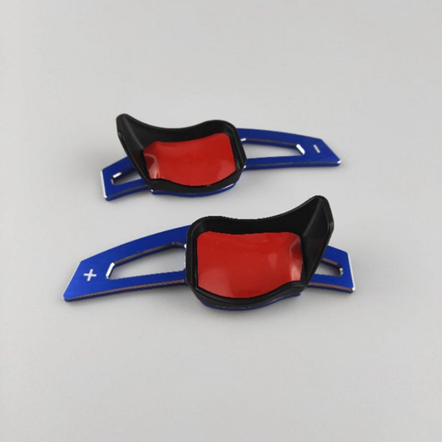 Steering Wheel Shift Paddle For-Golf 6 Mk5 Mk6 R20 R36 Cc Shifter Extension(Blue)
