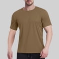 thumbnail image 2 of Plebaso T-Shirts Athlétiques pour Hommes Manches Courtes Col Rond Respirant pour Course, 2 of 7