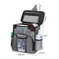 thumbnail image 2 of Large Capacity Portable Shower Caddy Dorm For College Separate Compartment Hanging Toiletry Bag For College Student Camping Gym Travel 1pc, 2 of 3