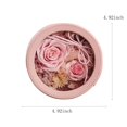 thumbnail image 3 of COFEST Flowers Preserved B-lossom In Flowers Box Long Lasting Roses for Decorating Home Mother's Day Birthday Anniversary Pink, 3 of 6