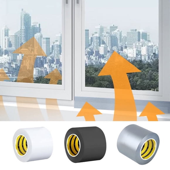 Window Sealing Tape, Door and Window Windproof Tape Winter Window Sealing Strip Heavy Duty Window Weather Sealing Tape