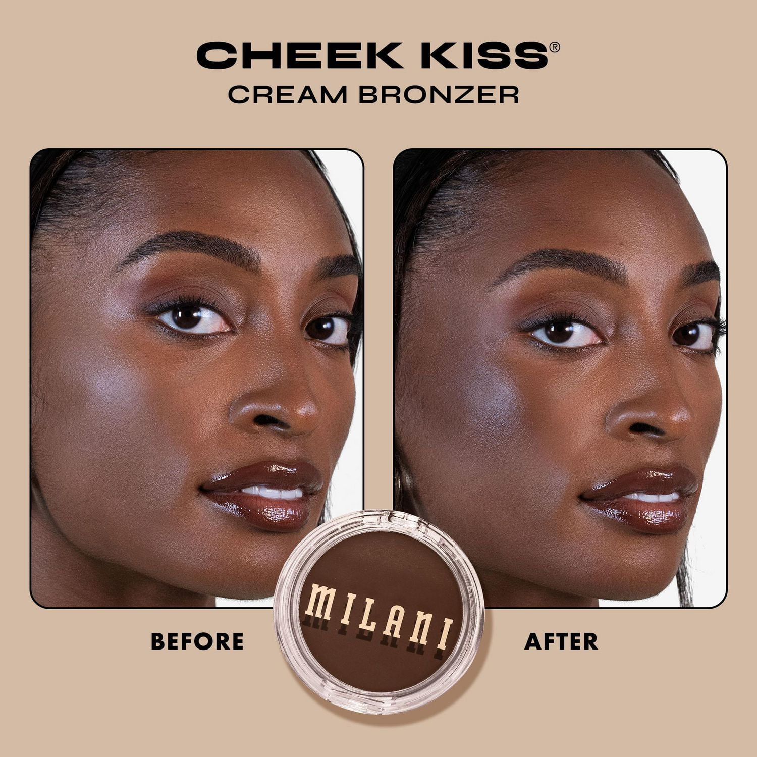 Milani , Cheek Kiss Bronzeur en Crème, 140 Mocha Moment