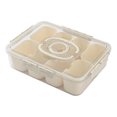 thumbnail image 2 of Airtight Food Storage Container with 8 Compartments - Clear Plastic Kitchen Organizer for Spices, Snacks, and Dry Goods, 2 of 9
