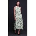 thumbnail image 4 of Bimba Robe de Plage Longue Dos Nu à Col Licou Imprimée pour Femmes Rayondress-Petit, 4 of 6