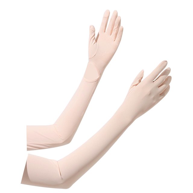 Bilqis Ice Silk Sleeves Hand Sleeves Ice Feel Sun Protection Sleeves