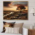 thumbnail image 1 of Designart Large Sky framed wall Art, Brown Sky Photo euphony , sky framed wall art decor, Multi-Color Traditional Gold framed wall art, 44x34 inches Gold Frame, 1 of 5