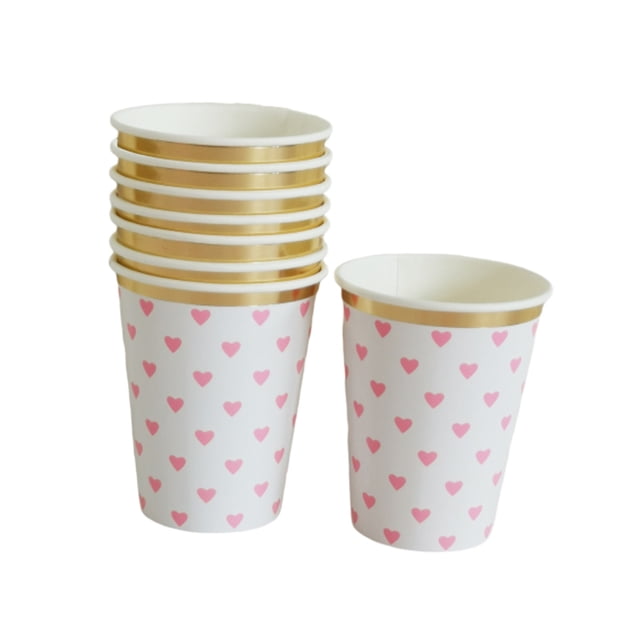 Home and Kitchen Cute Disposable Paper Cups Tissue Wedding Party Party Candy Fruit Paper Tray Cake Tray Kitchen Accessories Kitchen Organization Kitchen Decor Kitchen Gifts