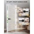 thumbnail image 4 of Levier d'Intimité Poignée de Porte Intérieure avec Serrure Levier de Porte Carré Robuste pour Lit/salle de Bain Serrures de Porte Sans Clé Réversible pour Portes Gauche Droite, 4 of 7