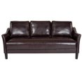 thumbnail image 2 of Asti Upholstered Sofa in Brown Leather, 2 of 5