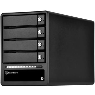 4 Bay 2.5 & 3.5 in. HDD & SSD RAID Enclosure with Thunderbolt 2