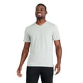 thumbnail image 1 of T-shirt extensible avec encolure en V George pour hommes, 1 of 6