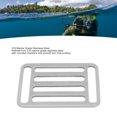 thumbnail image 4 of Diving Belt Keeper, Durable 316 Stainless Steel Webbing Harness Keeper  for  Diving, 4 of 8