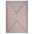 thumbnail image 1 of Casavani Handmade Geometric Outdoor Area Kilim,Red 8x11 Ft, 1 of 6