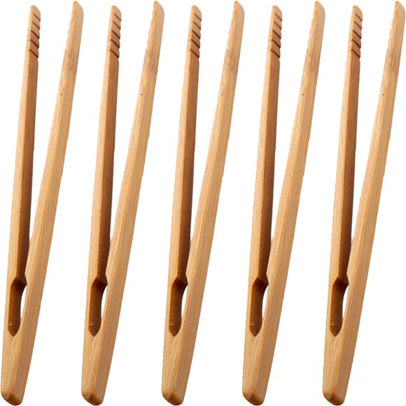 Wooden Tweezers for Kids to Develop Fine Motor Skills with Sensory Play and Learning Games 5pcs