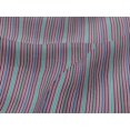 thumbnail image 3 of oneOone Viscose Jersey Fabric Multicolor Stripe Print Sewing Fabric BTY 60 Inch Wide, 3 of 4