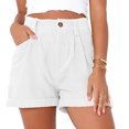 thumbnail image 2 of Birdeem Shorts pour Femmes Unis avec Poches Tenue Décontractée Shorts d'Entraînement Pantalons, 2 of 9