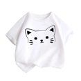 thumbnail image 2 of Rbaofujie T-Shirts Graphiques à Manches Courtes pour Filles et Tout-Petits, 2 of 8