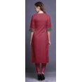 thumbnail image 4 of Bimba Robes Tuniques Droites pour Femmes Kurta d'Été Imprimée, 4 of 6