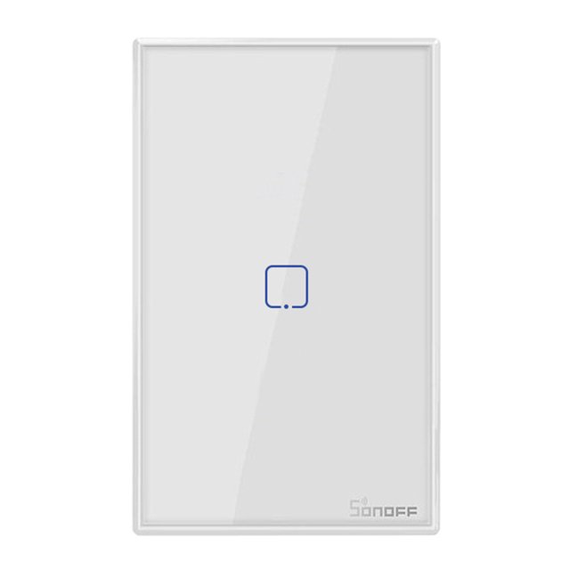 SONOFF T2US1C-TX 1 Gang Smart WiFi Wall Light Switch 433MHz