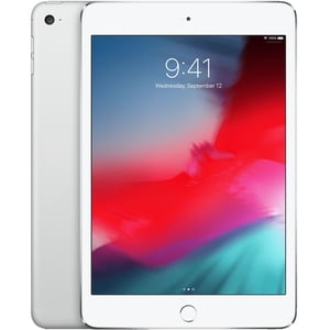 Restored Apple iPad Mini 4 A1538 (WiFi) 128GB Silver (Grade A+)
