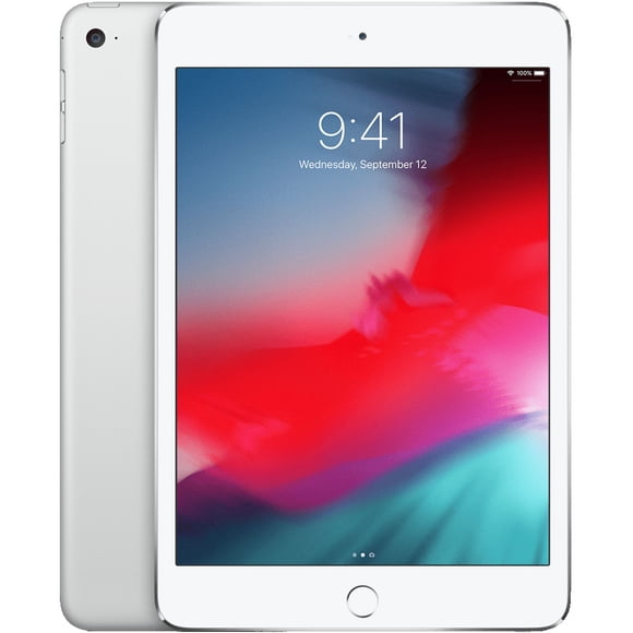iPad Mini 4 Apple Remis à Neuf A1538 (Wi‐Fi) 16 Go Argent (Grade A+)