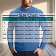 thumbnail image 3 of EYWGYA Chemises en Flanelle pour Hommes Automne/hiver, Chemises à Manches Longues pour Hommes, Chandail Décontracté Mode pour Hommes à Col Rond Extensible, Couche de Base en Tricot à Manches Longues, 3 of 4