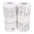 thumbnail image 2 of 4 Rolls Chemical Physics Formula Printed Toilet Tissue Funny Toilet Tissue, 2 of 8