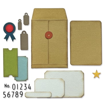 Sizzix Thinlits Dies By Tim Holtz 45/Pkg-Collector
