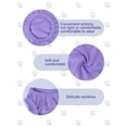 thumbnail image 4 of 3pcs Polyester Solide Jeu de Gilet de Couleur (Rouge/jaune/vert), Anti-Fuite, Réduisant la Chute des Cheveux, Isolant, Respirant, Adapté pour l'Intérieur et l'Extérieur pour, 4 of 4