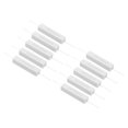 thumbnail image 1 of Unique Bargains 10Pcs 100 Ohm Resistors, 10W Ceramic Cement Resistor Power Cement Resistor Kit Tolerance 5% for Power Adapters Audio, 1 of 4
