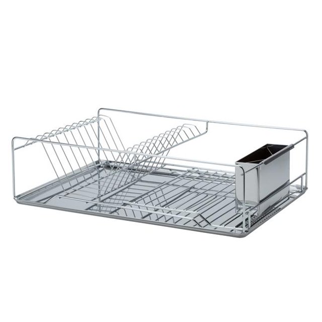 Détails 4684 de Cuisine Égouttoir à Vaisselle Chromé Torsadé - 3 Pcs