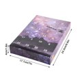 thumbnail image 3 of Purple Christmas Advent Calendar 24 Doors Natural Crystal Agate Collection Educational Countdown Holiday Gift For Kids Science Learning Party Favor Mineral Toy Classroom Reward 0.68Lb, 3 of 5
