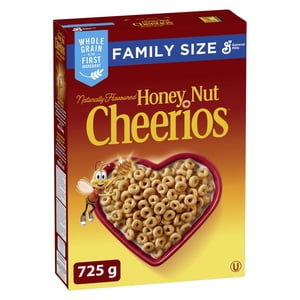 Honey Nut Cheerios Naturally Flavoured Cereal, 725 g