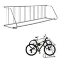 thumbnail image 1 of Support de Plancher pour Vélo en Acier Robuste – Support Autoportant Enduit de Poudre avec Fini Résistant aux Intempéries, outil-Free Assembly, Rangement Simple Ou Double Côté – Idéal pour Garage, Cour Ou Événements – Noir Ou Gris, 1 of 7