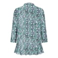 thumbnail image 4 of Pisexur Womens Jacket Open Front Cardigans Plus Size Jackets Coats Fall Jackets Women's Non Positioning Printed Fashionable Loose Lace Cardigan Top, 4 of 4