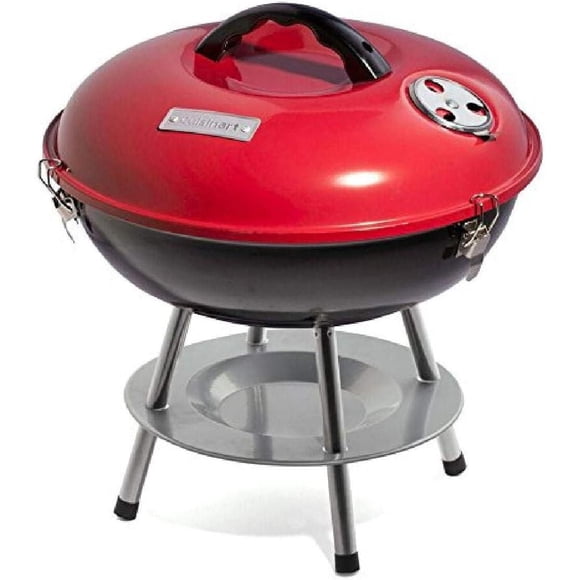 Grill au charbon de bois Cuisinart 14" noir