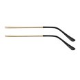 thumbnail image 1 of Milaget 2 Pcs Remplacement de Tempe Accessoires de Réparation Universel Cadre de Bras Confort Métal Or, 1 of 9