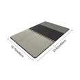 thumbnail image 3 of Diatom Mud Bath Mat Non Slip Quick Dry Water Absorbent Bathroom Floor Mat for Shower, Toilet, or Entryway 16x24 Inch, 3 of 8