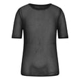 thumbnail image 2 of QIPOPIQ T-Shirt pour Homme en Résille Sans Manches sous-Vêtement Haut Ajouré Liquidation, 2 of 5