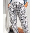 thumbnail image 3 of drppepioner Pantalon Décontracté pour Femmes Été Pantalon à Imprimé Léopard Bas Pantalon de Sport, 3 of 9