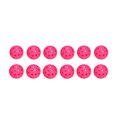 thumbnail image 1 of VONKY 12pieces Exquisite Workmanship Pickleball Balls For Outdoor Training Durable And Sturdy Competition Rose red, 1 of 6