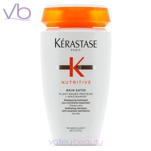 Kerastase Nutritive Bain Satin Shampoo  8.5oz/250ml New